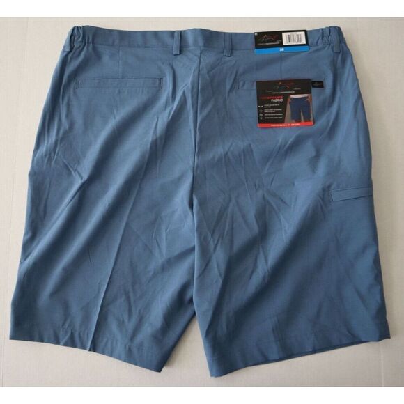 Greg Norman G7S23XDH696B Men's Sz 38 Blue Performance Stretch Golf Shorts - Picture 2 of 8